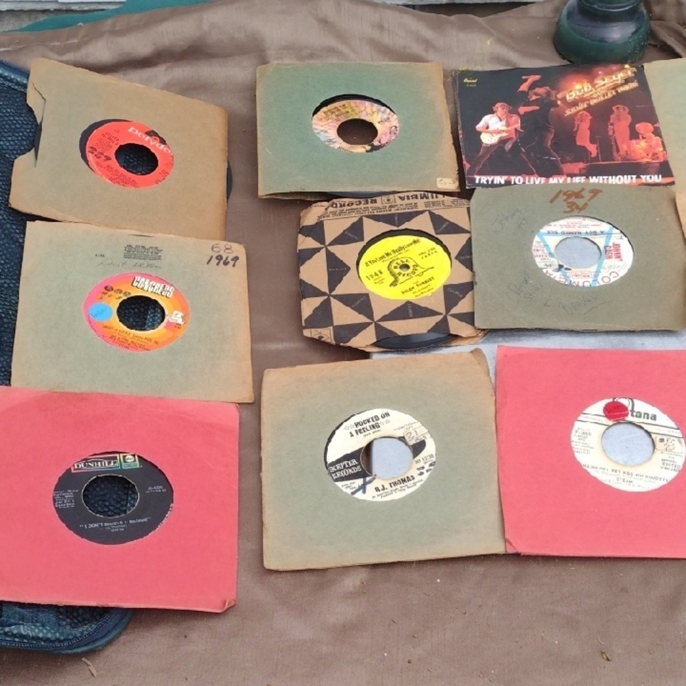 Vintage Vinyl Record Collection